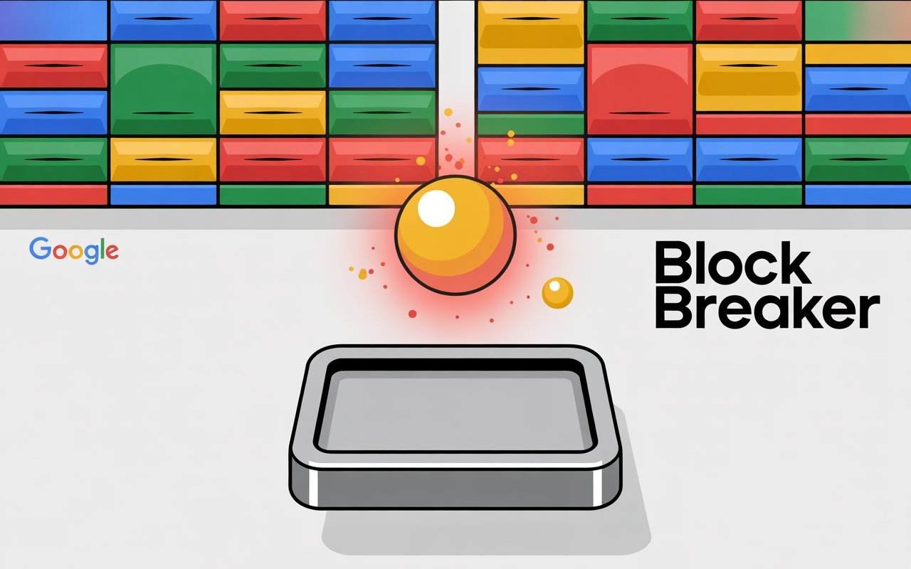 Google Block Breaker
