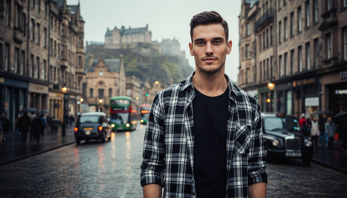 The Timeless Charm of Black and White Tartan Shirts in Scottish Tartans